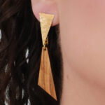 Σκουλαρίκια Σκαληνό Τρίγωνο - Εικόνα 3