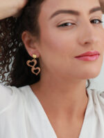 Σκουλαρίκια 2 Καρδιές - Image 2