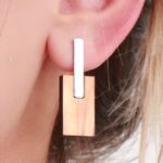 Σκουλαρίκια Ορθογώνιο 4 - Εικόνα 3