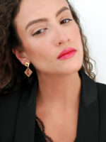 Σκουλαρίκια Τετράγωνο 45o - Image 2